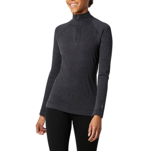 Smartwool Smartwool Women's Merino 250 1/4 Zip Baselayer Top, XS, Charcoal Heather - $120.00 at DICK'S Sporting Goods