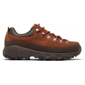 Columbia Women's Newton Alpine Low Waterproof Hiking Shoes, Size 7.5, Cinnamon/Cordovan
