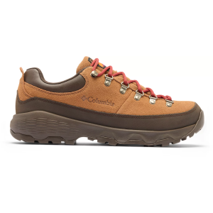 Columbia Men's Newton Alpine Low Waterproof Hiking Shoes, Size 10, Grizzly Bear/Red Oxide