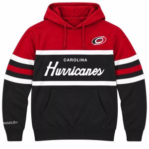 Profile Varsity Men's Carolina Hurricanes Head Coach Big and Tall Hoodie, 3XLT, White