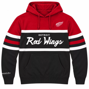 Profile Varsity Men's Detroit Red Wings Head Coach Big and Tall Hoodie, 4X, White