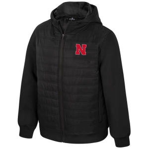Colosseum Colosseum Men's Nebraska Cornhuskers Scuba Hooded Puffer Jacket, Small, Black - $89.99 at DICK'S Sporting Goods