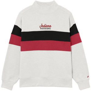 League-Legacy League-Legacy Women's Indiana Hoosiers Diana Mockneck Sweatshirt, Medium, White - $74.99 at DICK'S Sporting Goods