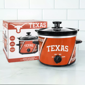 Uncanny Brands Texas Longhorns 2qt Slow Cooker, Orange