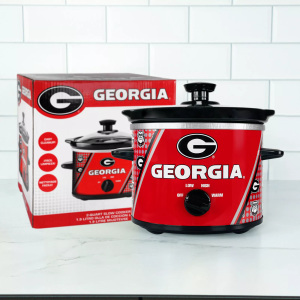Uncanny Brands Georgia Bulldogs 2qt Slow Cooker, Red