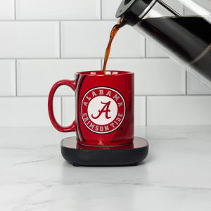 Uncanny Brands Alabama Crimson Tide 12oz Mug Warmer Set, Red