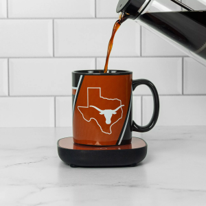 Uncanny Brands Texas Longhorns 12 oz. Mug Warmer Set, Orange