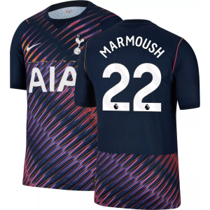 Nike Adult Tottenham Hotspur Omar Marmoush 2026 Away Authentic Jersey, Men's, XXL, Blue
