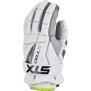 Stx STX Cell VII Lacrosse Glove, Men's, Small, White - $149.99 at DICK'S Sporting Goods