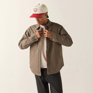 Brixton Men's Builders Stretch Lined Jacket, Large, Earth