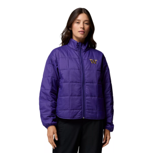 Columbia Columbia Women's Washington Huskies Sienna Hill Full-Zip Quilted Jacket, Small, Purple - $120.00 at DICK'S Sporting Goods