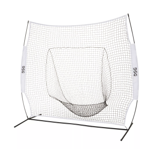 DSG 7' Baseball/Softball Instant Net w/ Big Pocket, Metal