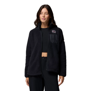 Columbia Women's South Carolina Gamecocks West Bend Full-Zip Fleece Jacket, Small, Black