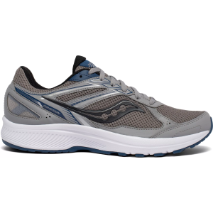 Saucony Men's Cohesion 14 Running Shoes, Size 7, Grey/Blue