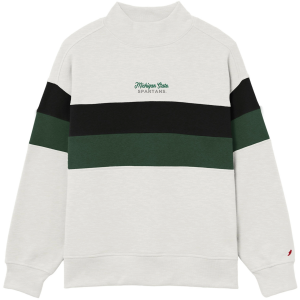 League-Legacy League-Legacy Women's Michigan State Spartans Colorblock Mockneck Sweatshirt, XL, White - $74.99 at DICK'S Sporting Goods