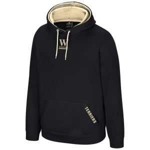 Colosseum Men's Wofford Terriers Promo Player Hoodie, Black
