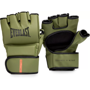 Everlast Elite MMA Training Gloves, Men's, L/XL, Olive