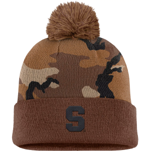 Nike Adult Syracuse Orange Military Appreciation Knit Beanie, Men's, Brown