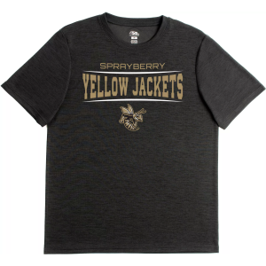 Pel Athletic Pel Athletic Men's Sprayberry High School Black Performance T-Shirt, Small - $23.99 at DICK'S Sporting Goods