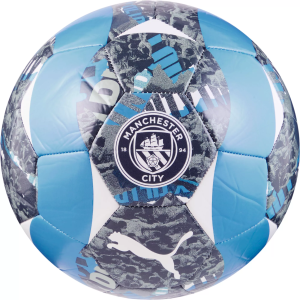 Puma PUMA MCFC PreMatch Soccer Ball, Size 5, Strong Gray/Team Light Blue - $25.00 at DICK'S Sporting Goods