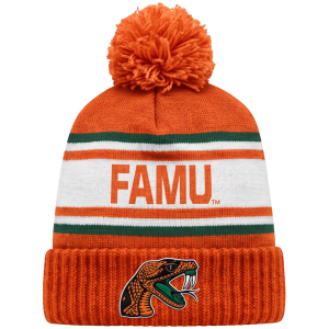 League-Legacy League-Legacy Adult Florida A&M Rattlers Orange Pom Knit Beanie, Men's - $18.74 at DICK'S Sporting Goods