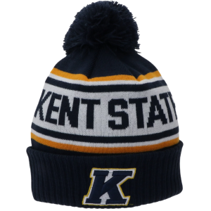 League-Legacy League-Legacy Adult Kent State Golden Flashes Royal Pom Knit Beanie, Men's, Blue - $18.74 at DICK'S Sporting Goods