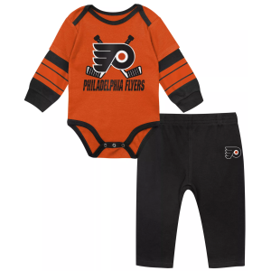 NHL Infant Philadelphia Flyers Little Sniper Apparel Set, Boys', 12M