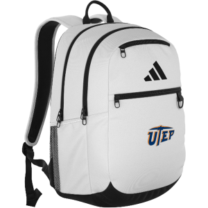 Adidas adidas UTEP Miners Striker 3 Backpack, Men's, White - $83.00 at DICK'S Sporting Goods