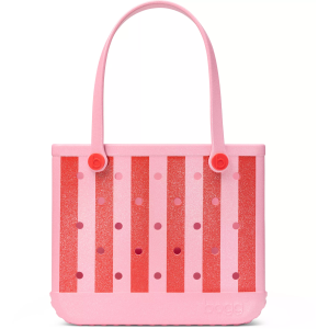 Bogg Bag Baby Printed, Men's, Pink Bubbles/Buoy Red