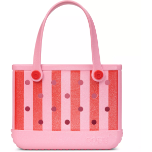 Bogg Bitty Bogg Bag Printed, Men's, Pink Bubbles/Buoy Red