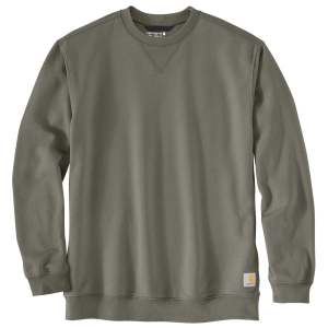 Carhartt Men's Marquette Crewneck Sweatshirt, Small, Dusty Olive