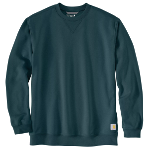 Carhartt Men's Marquette Crewneck Sweatshirt, Large, Dark Harbor Teal