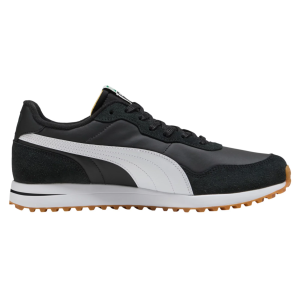 PUMA Men's Helsinki G Golf Shoes, Size 8, Black/White/Gum
