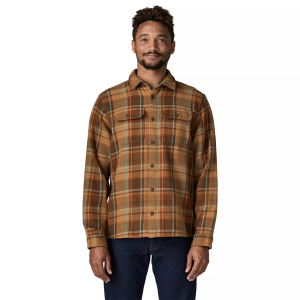 Patagonia Patagonia Men's Fjord Loft Shirt, XL, Avalanche/Berm Brown - $159.00 at DICK'S Sporting Goods