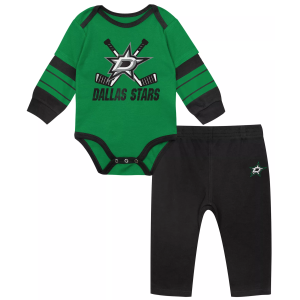 NHL Infant Dallas Stars Little Sniper Apparel Set, Boys', 12M