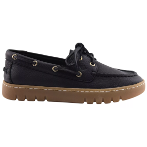 Sperry Women's Keely Boat Shoe, Size 6.5, Black