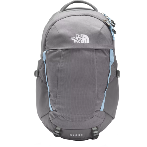 The North Face Women's Recon Backpack, Zinc Grydrk Hthr/Pwdr Blu