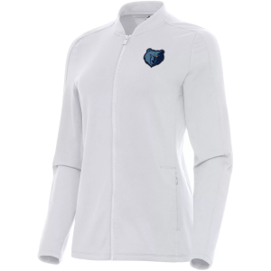 Antigua Antigua Women's Memphis Grizzlies White Continual Jacket, XL - $106.99 at DICK'S Sporting Goods