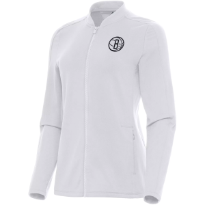 Antigua Antigua Women's Brooklyn Nets White Continual Jacket, XL - $106.99 at DICK'S Sporting Goods