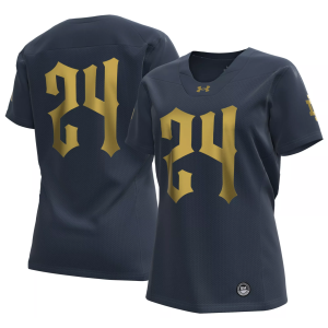 Under Armour Women's Notre Dame Fighting Irish Shamrock Series Blue Replica Football Jersey, Small