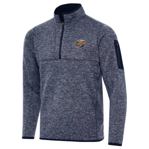 Antigua Antigua Men's Georgia Swarm Navy Fortune Quarter-Zip Pullover, Large, Blue - $104.99 at DICK'S Sporting Goods