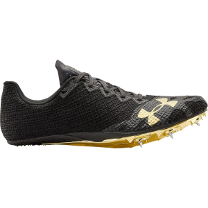Under Armour HOVR Smokerider Track and Field Shoes, M4/W5.5, Black/Gold