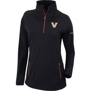 Columbia Columbia Women's Vanderbilt Commodores Black Outward 1/4 Zip, Medium - $100.00 at DICK'S Sporting Goods