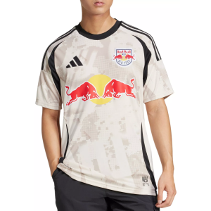 adidas Adult New York Red Bulls 2025 Secondary Replica "The Stone Kit" Jersey, Men's, Small, Tan