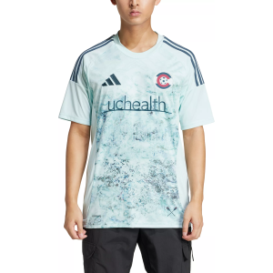 Adidas adidas Adult Colorado Rapids 2025 Secondary Replica "Headwaters" Jersey, Men's, Small, Green - $100.00 at DICK'S Sporting Goods