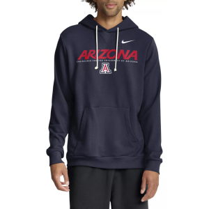 Nike Nike Men's Arizona Wildcats College Navy Dri-FIT Standard Issue Pullover Hoodie, Small, Blue - $100.00 at DICK'S Sporting Goods