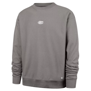 '47 Men's Florida Gators Wolf Grey Offside Crew Pullover Sweatshirt, XL, Gray