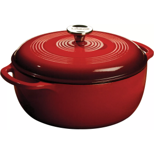 Lodge Red Enamel 6 Quart Dutch Oven