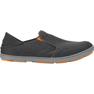 OluKai Men's Nohea Mesh Slip-On Shoes, Size 8, Dark Shadow