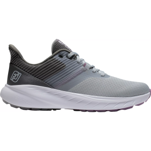 FootJoy Women's Flex 23 Golf Shoes, Size 5.5, Grey/White/Purple